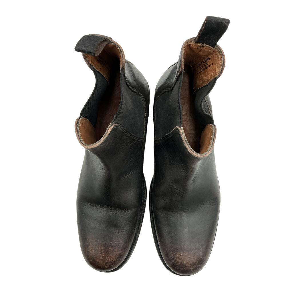 Frye Distressed Brown Tyler Chelsea Boots Size 9 M - Picture 5 of 6